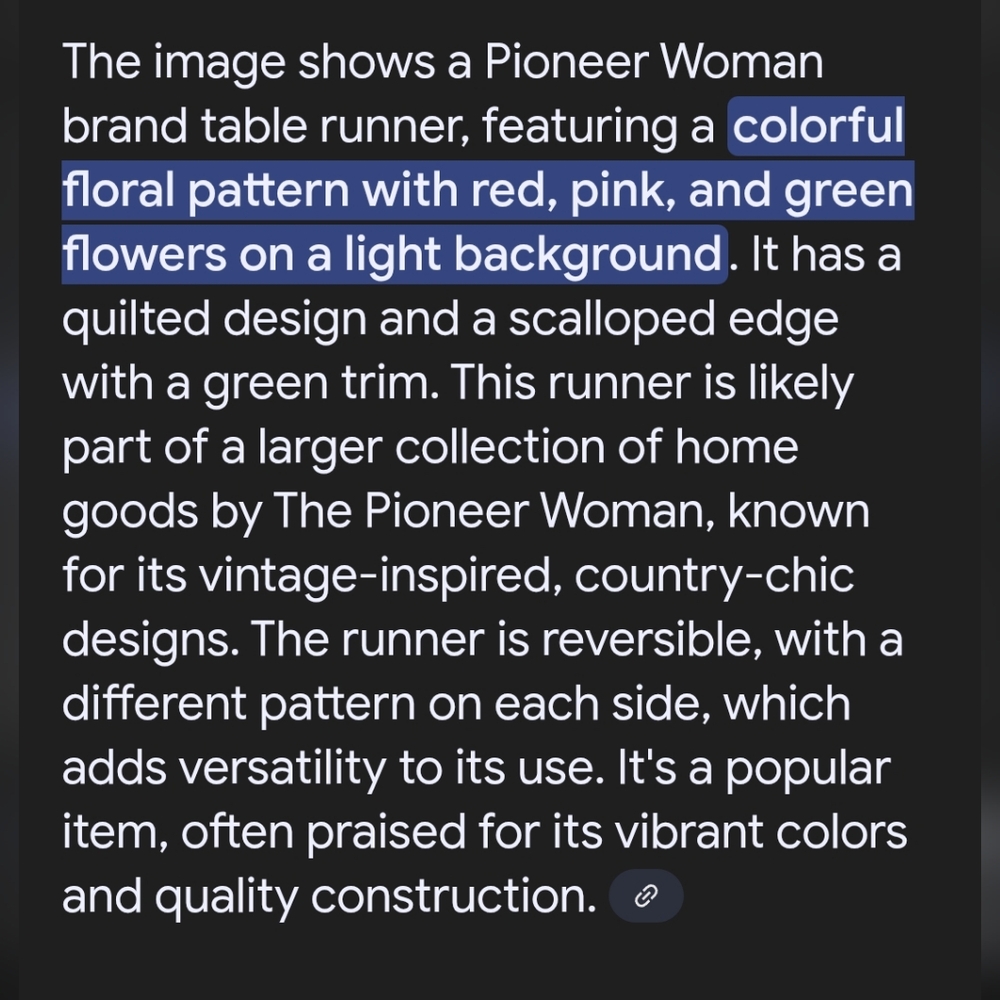 The Pioneer Woman Blue and Pink Kitchen Linens - Picture 6 of 6